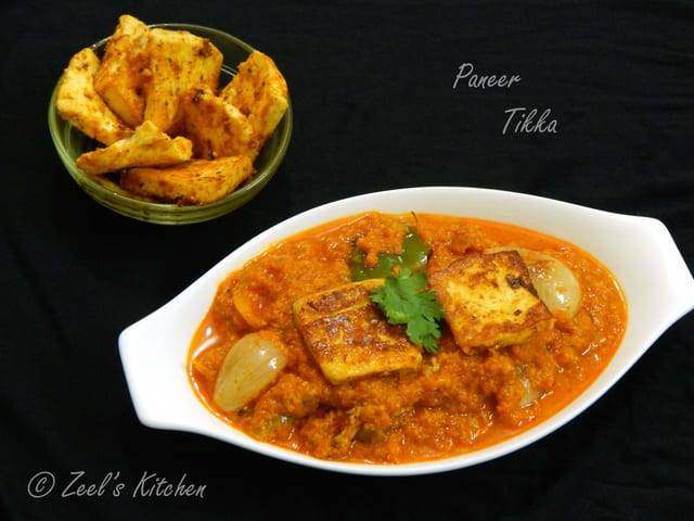 Paneer Tikka Masala.