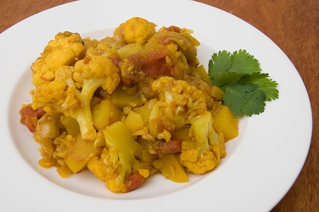 Aloo Gobi (Vegan).