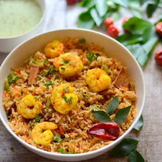 Shrimp Biryani