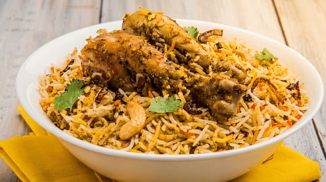 Chicken Biryani.