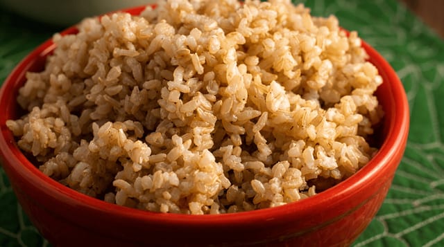 Brown Rice.